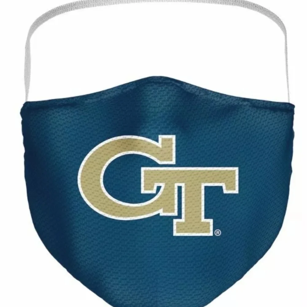 Georgia Tech Yellow Jackets NCAA Face Mask 3 Pack Adult Size Logo Fanatics